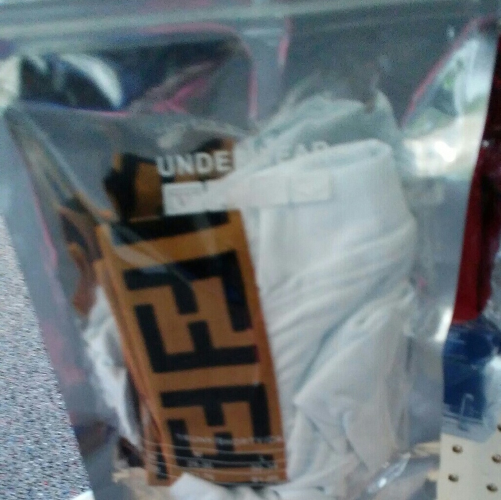 White Size Large Fendi Boxer Briefs